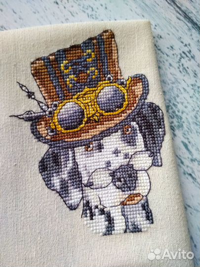 Вышивка крестом готовая работа