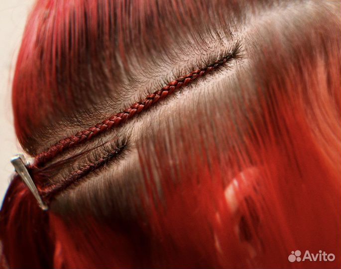 Голливудское и капсульное наращивание волос