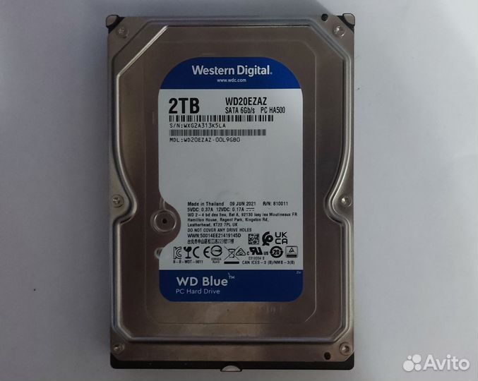 Жесткий диск Western digital 2TB