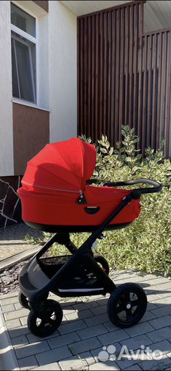 Коляска stokke trailz v6 2в1 (прогулка +люлька)