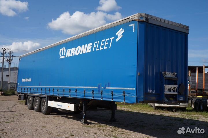 Полуприцеп шторный Krone SD, 2017