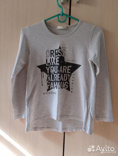 Лонгслив для девочки