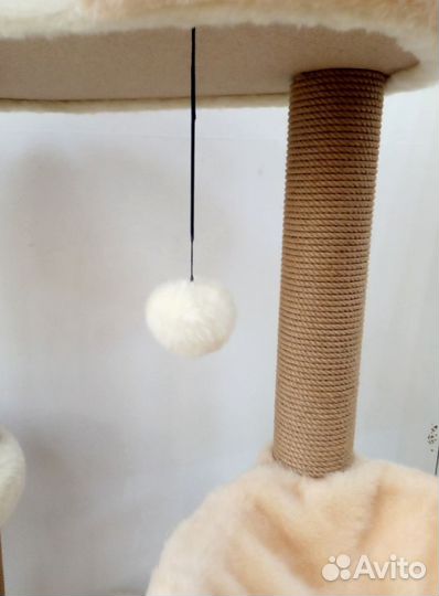 Специально для вашего питомца многоуровневый комплекс лазалка С гамачками для кошек высота 190 см с