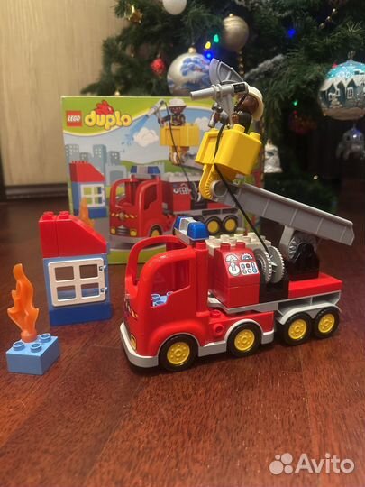 Lego duplo пожарная машина 10592