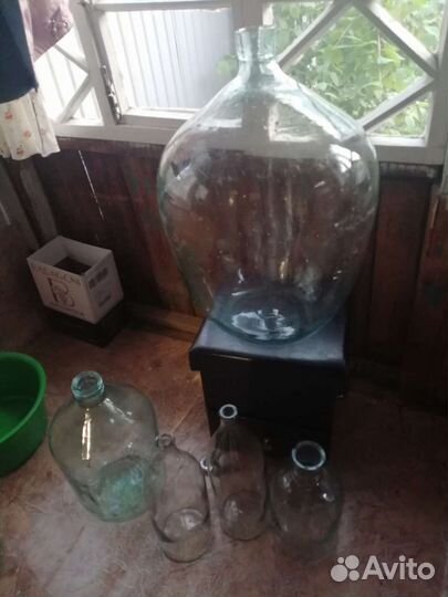 Банки стеклянные,старинные, от