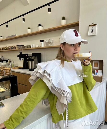 Манишка с воланами / Воротник съемный