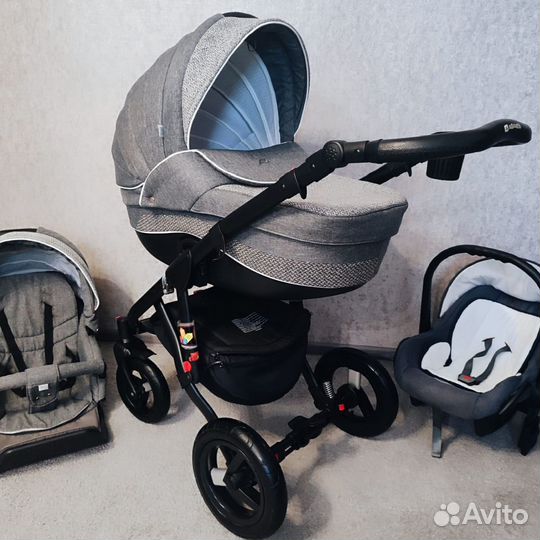 Коляска Adamex Aspena De Luxe 3 в 1