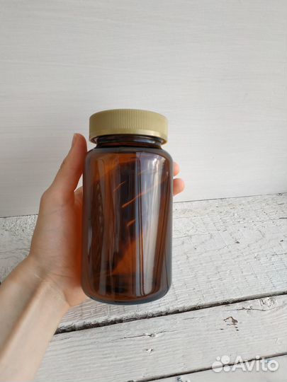 Коллекция аптечных стеклянных баночек из 18 шт