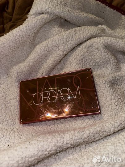 Палетка кремовые румяна nars orgasm