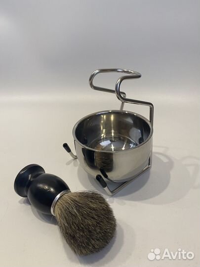 Помазок для бритья из барсучей шерсти