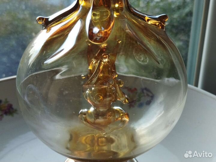 Штоф с фигуркой,5рюмок