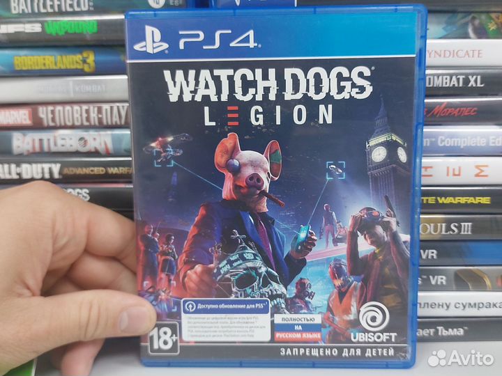 Watch dogs legion русская версия ps4