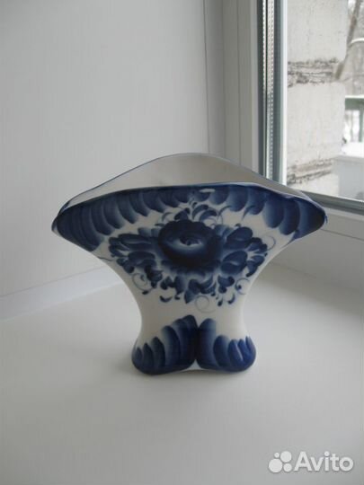 Салфетница Гжель