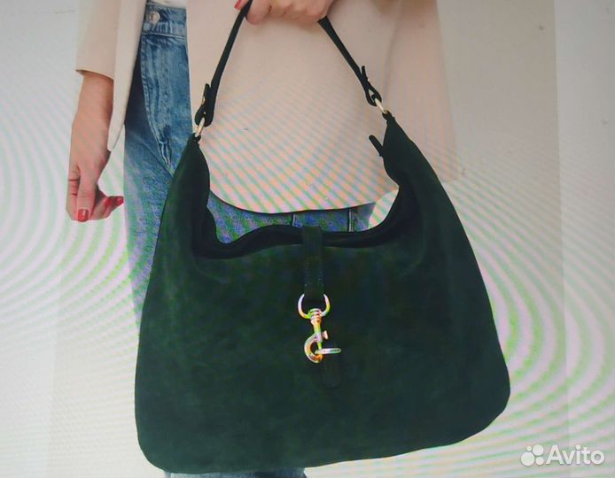 Новая стильная сумка из натуральной кожи (Италия)