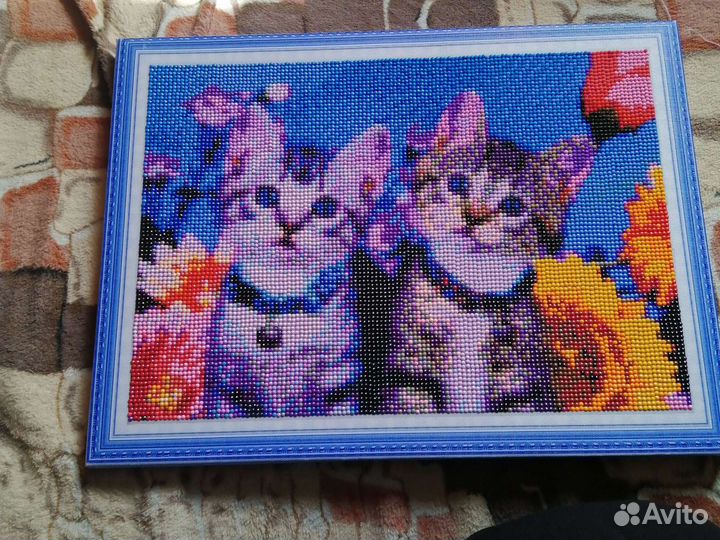 Готовая картина по номерам