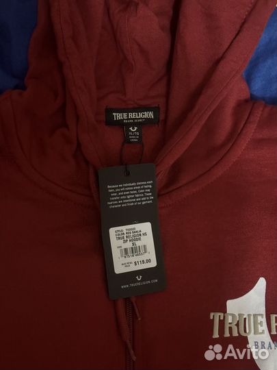 Зип худи True Religion Оригинал