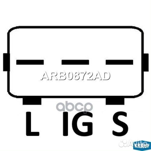 ARB0872AD krauf Регулятор генератора ARB0872AD