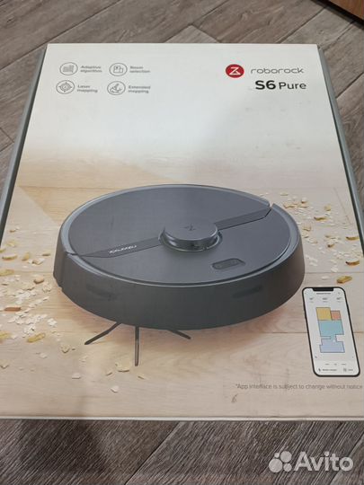 Робот пылесос Roborock S6 Pure