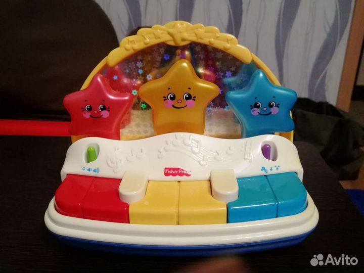 Пианино Fisher Price с поющими звёздочками