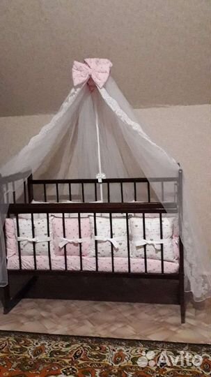 Бортики в детскую кроватку