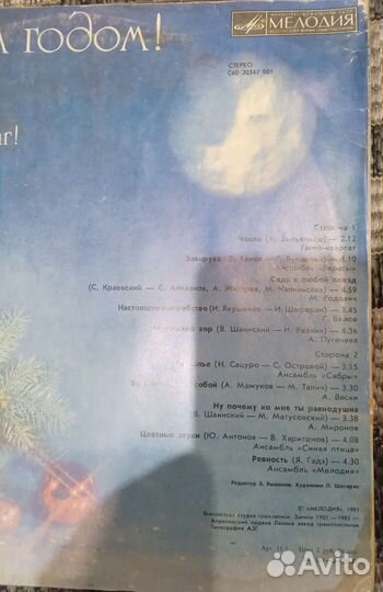 Виниловые пластинки