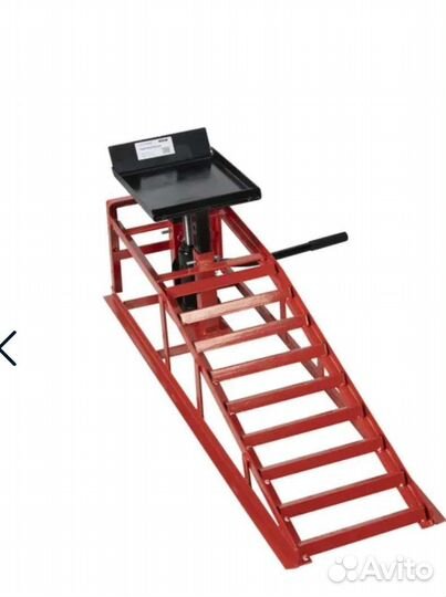 Эстакада с домкратом