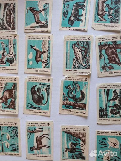 Этикетки на спичечный коробок