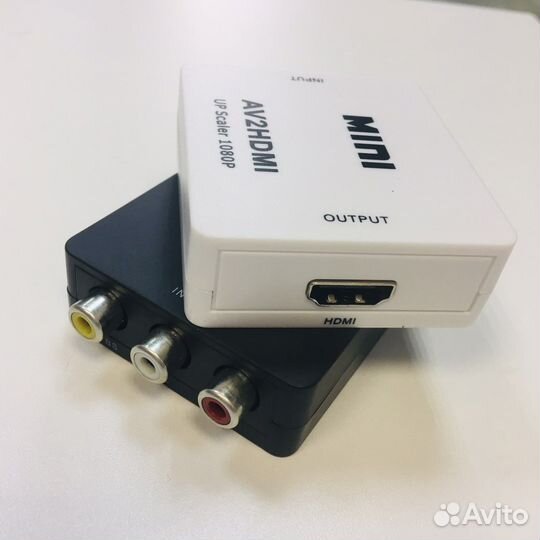 Конвертер с AV (тюльпаны / rca) на hdmi ntsc/PAL