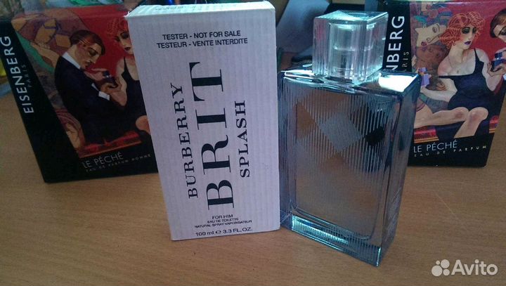 Туалетная вода мужская burberry brit splash 100мл