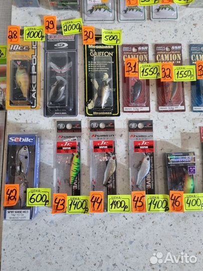 Воблера японские, блёсна летние