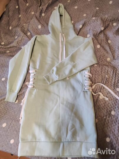 Платье толстовка тёплое