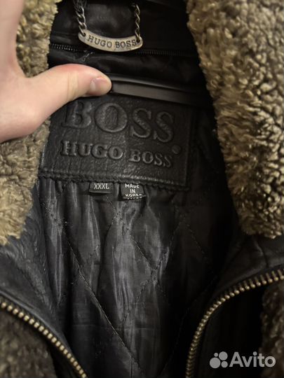Дубленка hugo boss