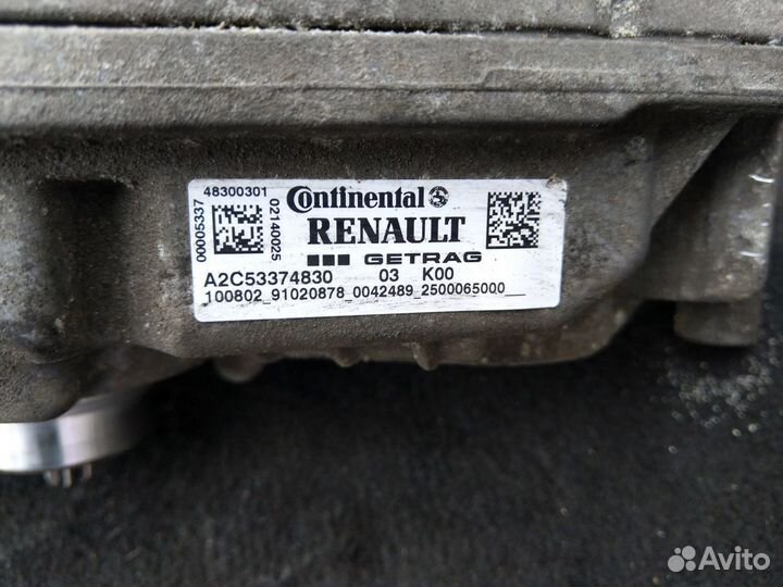 Блок управления АКПП робот рено сценик 3