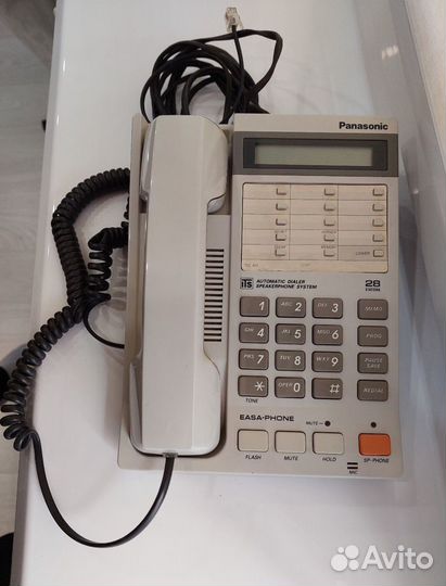 Телефон проводной стационарный panasonic KX-T2365