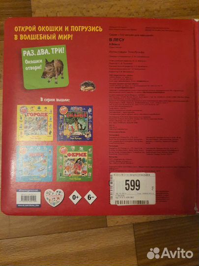 Книга с окошками 