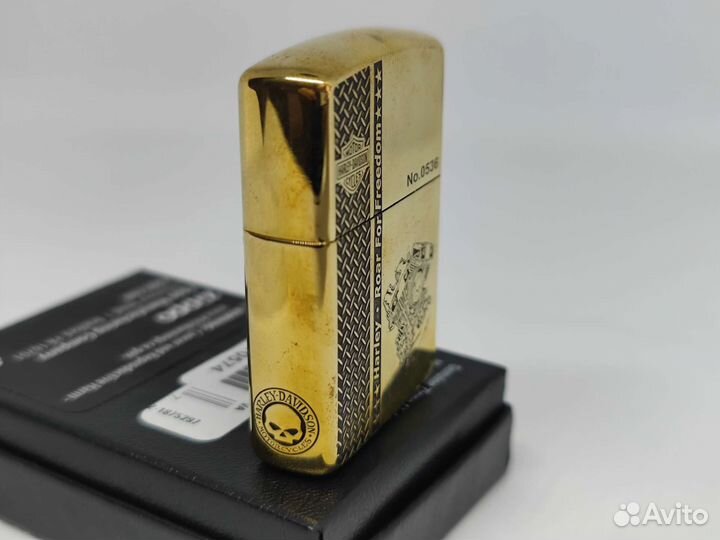 Зажигалка zippo Harley Davidson armor DIY