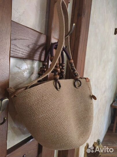 Сумка джутовая