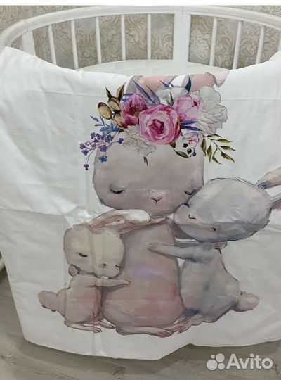 Бортики-подушки в детскую кроватку