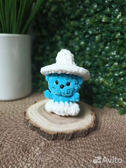 Вязаный Шайлушай smurfcat
