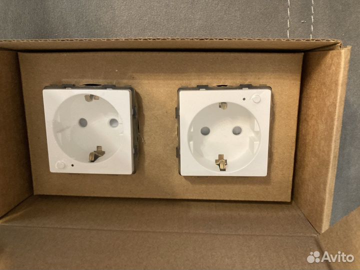 Умная двойная розетка с wi-fi