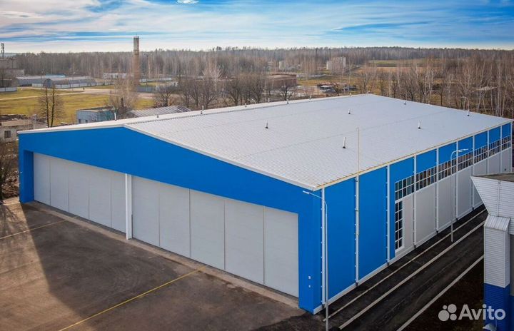 Быстровозводимые здания. Ангары под ключ