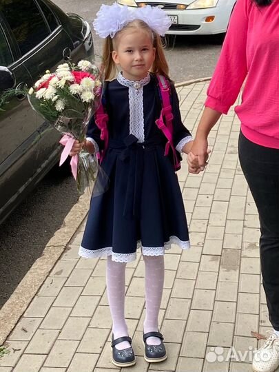 Школьное платье 128