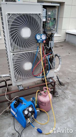 Ремонт сплит систем Чистка заправка