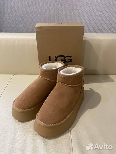 Новые женские зимние UGG коричневые