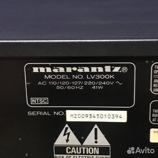 CD-LD-CDV-плеер Marantz LV300K, Made in Japan