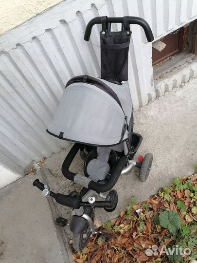 Трехколесный велосипед детский коляска capella