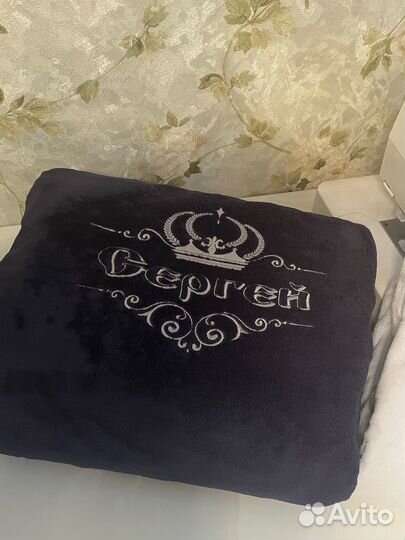 Халат с именной вышивкой