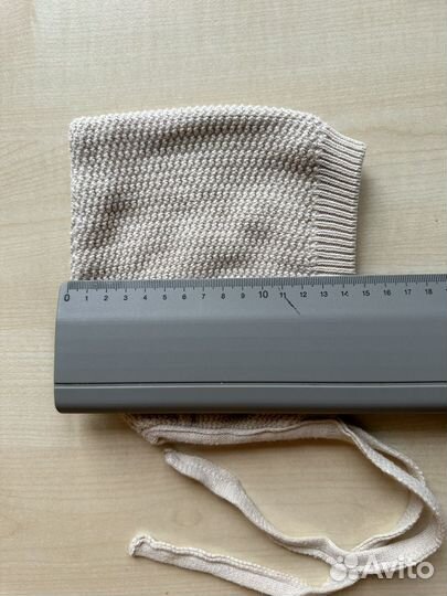 Шапка (40-42) + пинетки Loomknits