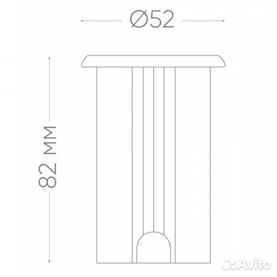 Светодиодный светильник Feron SP2813, 3W 2700K AC1