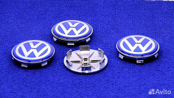 Комплект колпачков Volkswagen 62,63,65,66,68,74 мм